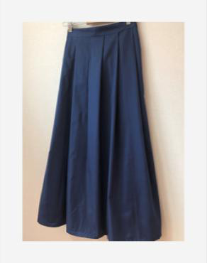 Custom-made size,  Skirt, Blue or Khaki green