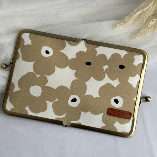 スッと！カチッと！ 母子手帳ケース がま口 コンパクト スリム Sサイズ