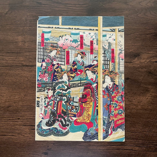 浮世絵明治初期アンティーク 75
