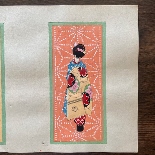 巴林　大正～昭和初期　木版画古い御祝儀袋　ポチ袋　67枚まとめて　8716 巴林様専用 大正～昭和初期 木版画古い御祝儀袋 ポチ袋 67枚まとめて