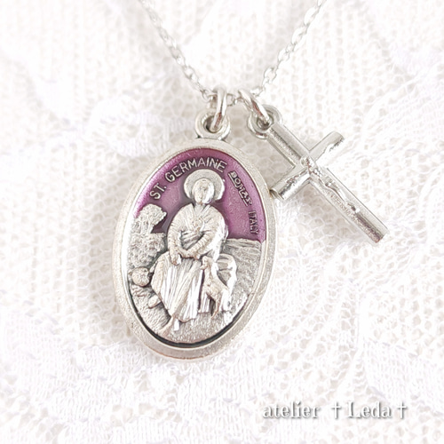 虐待や身体障害に耐える人々の守護聖人☆聖ジェルメーヌ・クザン