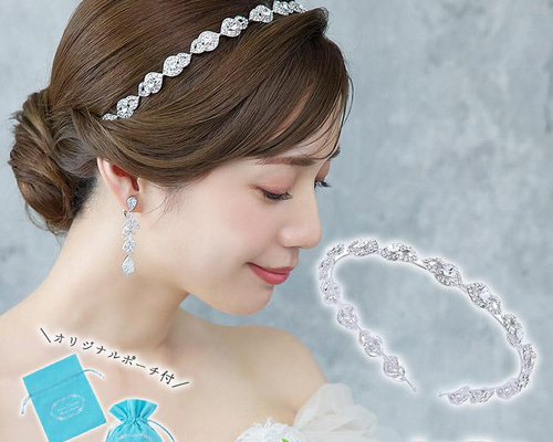 【lelet ny】 カチューシャ　ビジュー　ブライダル　ウェディング　花嫁 lelet ny】 カチューシャ ビジュー ブライダル ウェディング 花嫁