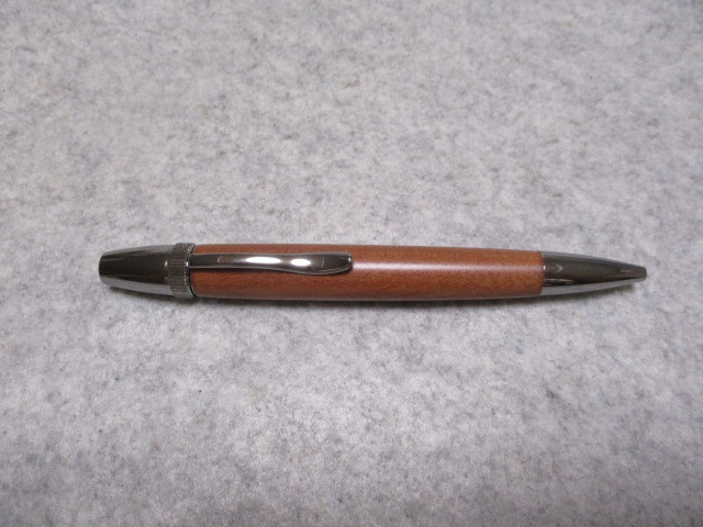 モパーネウッド　木地仕上げ　回転式ロングパトリオットボールペン