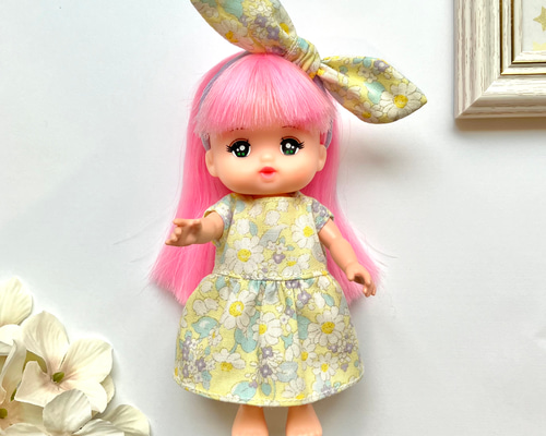 ポケットメルちゃん ワンピース＆ヘアアクセサリー 2点セット ミキ
