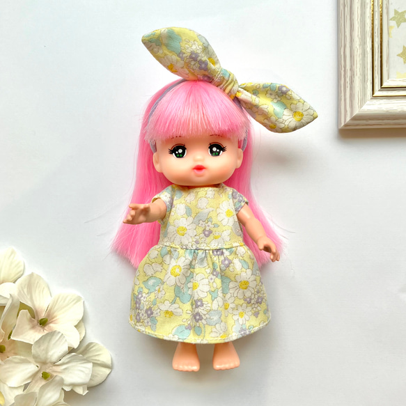ポケットメルちゃん ワンピース＆ヘアアクセサリー 2点セット ミキ