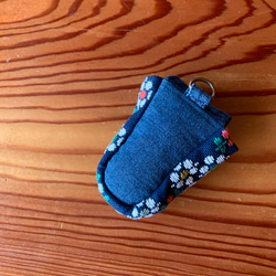 Kogin 豎款無線耳機盒 [刺繡 ☺︎刺子繡] 牛仔布改造 ☺︎ 高爾夫球盒 ⌘接受預訂⌘ 第12張的照片