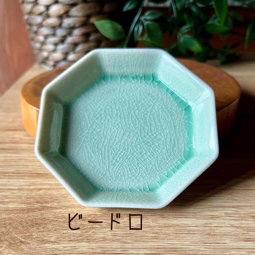 おしゃれ八角皿 豆皿 和モダン カラフル 小皿 bakuzangama 通販