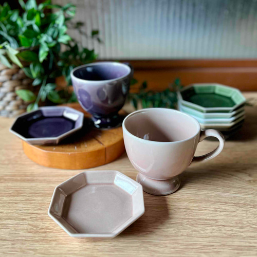 おしゃれ八角皿 豆皿 和モダン カラフル 小皿 bakuzangama 通販