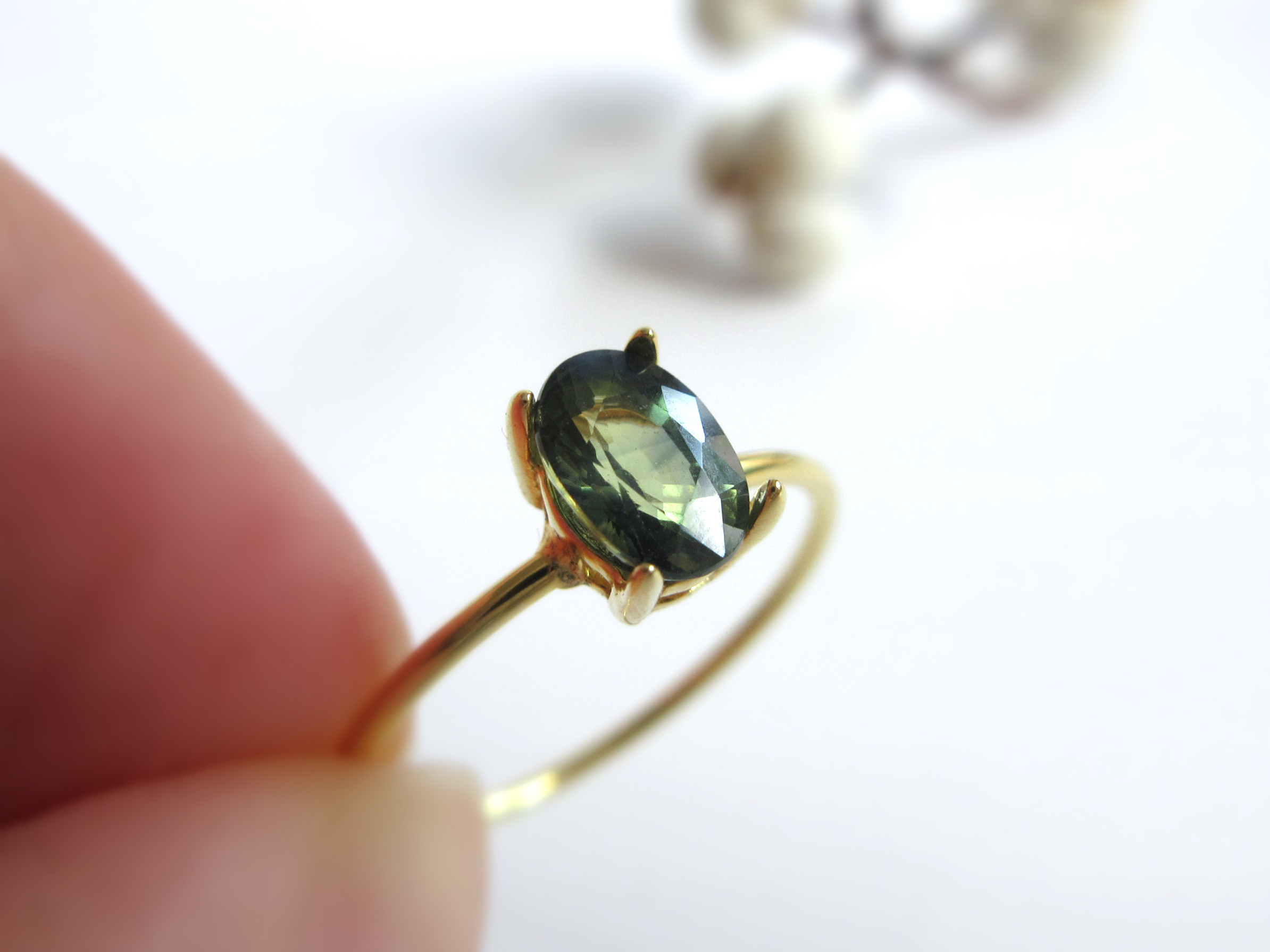 muska sixthnight バイカラーサファイアリング