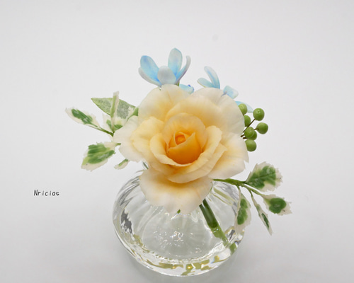 専用 大輪のヒマワリ 、一重の薔薇 、さくらんぼの盆栽 クレイフラワー 専用 大輪のヒマワリ 、一重の薔薇 、さくらんぼの盆栽 クレイ
