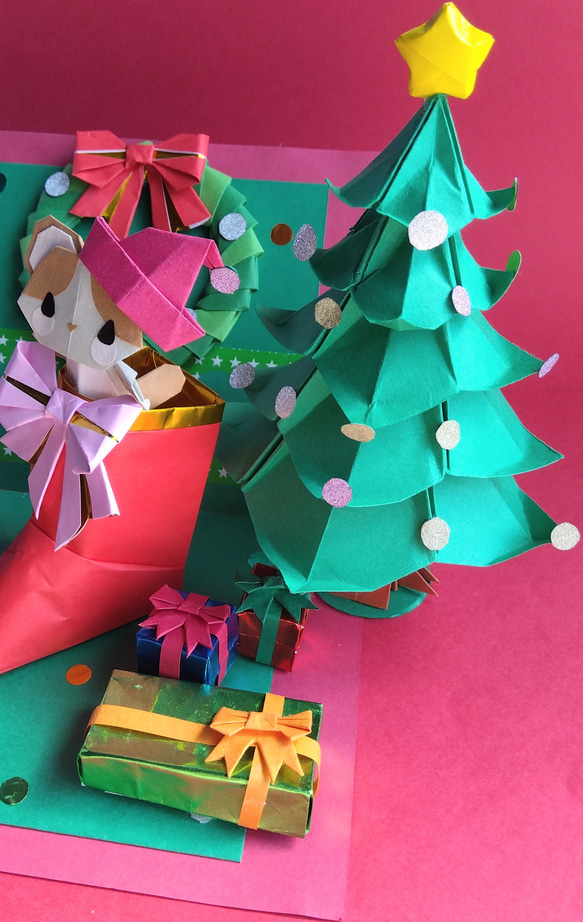 ハチワレ猫ちゃんのクリスマス 　 3枚目の画像
