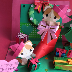 ハチワレ猫ちゃんのクリスマス 　 2枚目の画像