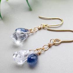 カイヤナイト ピアス の人気通販｜Creema(クリーマ) ハンドメイド