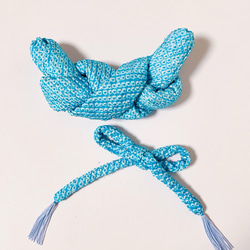 日本髪（鹿の子・ちんころセット）水色 和装小物（帯・半襟） T☆room