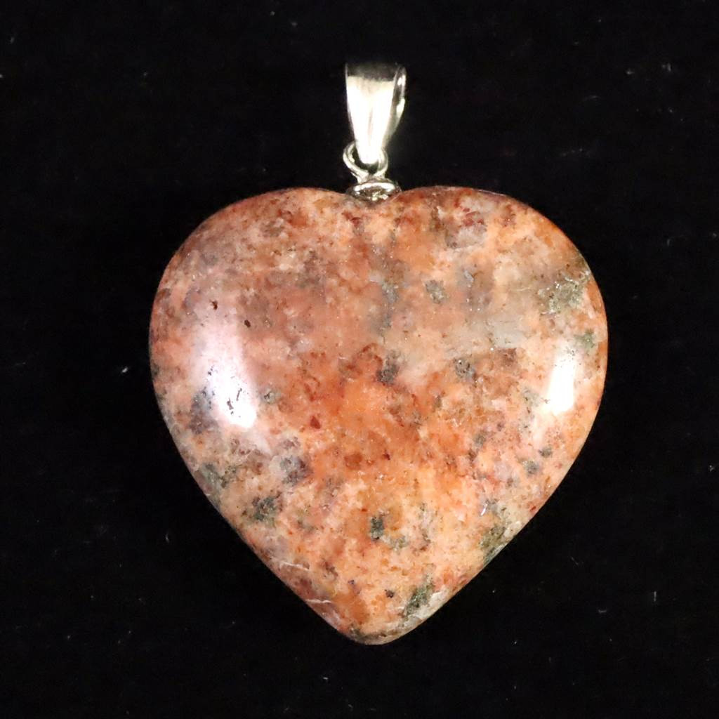 H&E社 ローゾフィア  25mmハート ペンダント  7.0g #45917