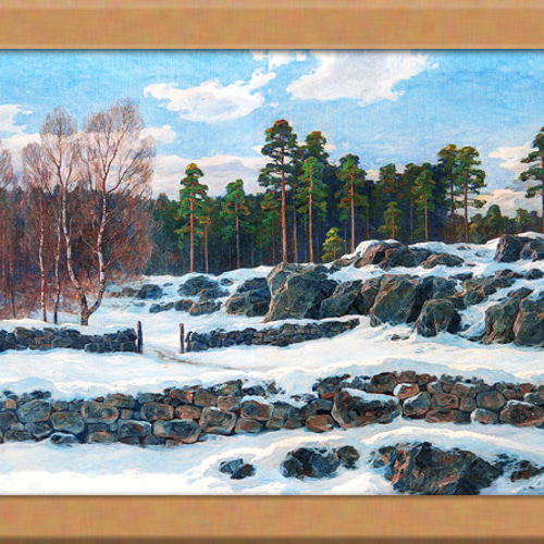 フィンランドの水彩画