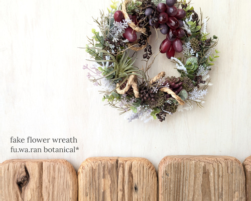 専用＊エアプランツ＆オリーブ　シックナチュラル フェイクリース エアプランツ＆オリーブ シックナチュラル フェイクリース リース fu