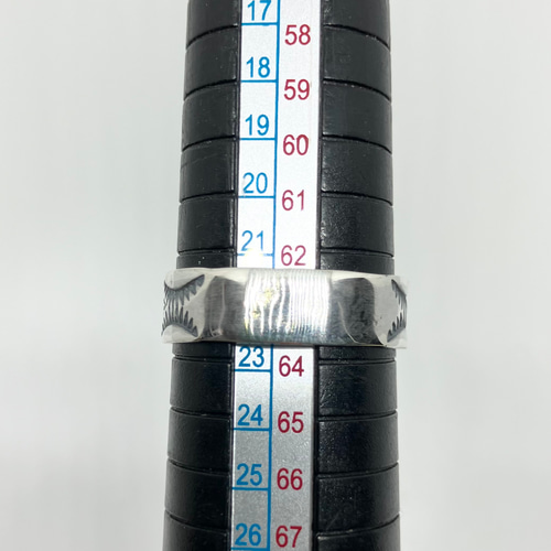 キングマン ターコイズ シルバー リング 指輪 22号