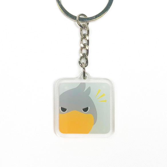 Aキーホルダー:ハシビロコウ 2枚目の画像