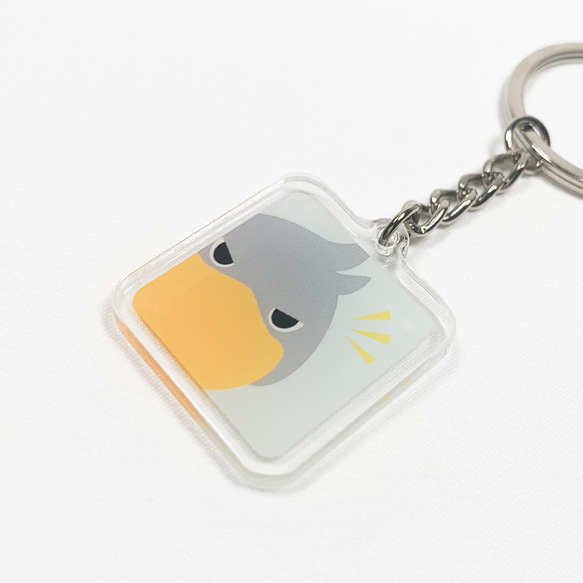 Aキーホルダー:ハシビロコウ 3枚目の画像