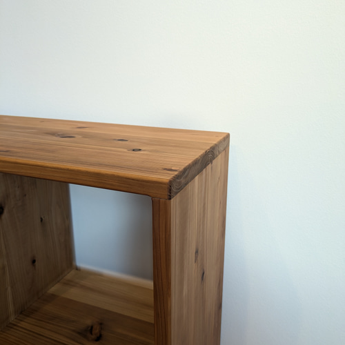 japanese cedar openshelf（脚付）】サイズオーダー可能 収納棚/本棚
