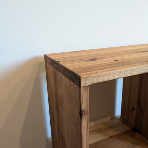 japanese cedar openshelf（脚付）】サイズオーダー可能 収納棚