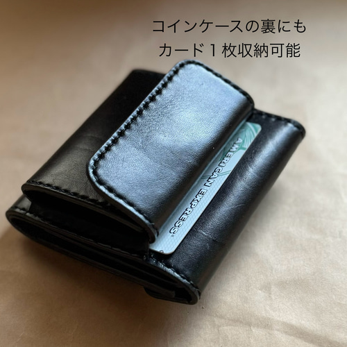 二つ折り財布 ルガトショルダー 二つ折り財布 Leather craft