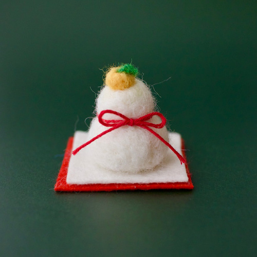 お正月飾り⟡.·*.辰年2024♡門松・鏡餅♡羊毛フェルト お正月飾り⟡.·*.辰年2024♡門松・鏡餅♡羊毛フェルト