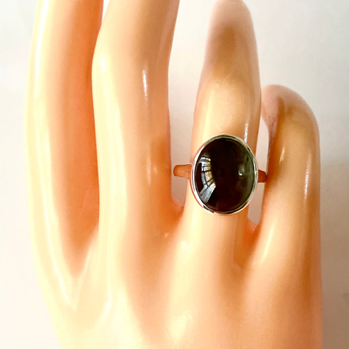 シリマナイトキャッツアイの指輪 指輪・リング MoonBric 通販 18387148