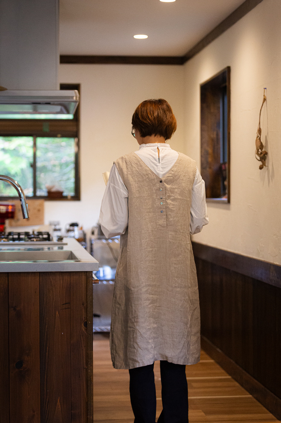 2WAY　ワンピースエプロン