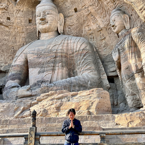 翡翠原石仏陀カービングシルバーペンダントトップ