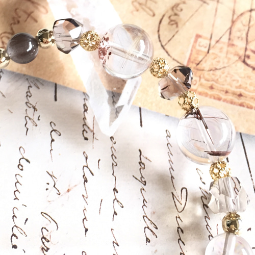 レムリアン水晶のネックレス！レムリアの記憶！すっごいパワー！特別な石！