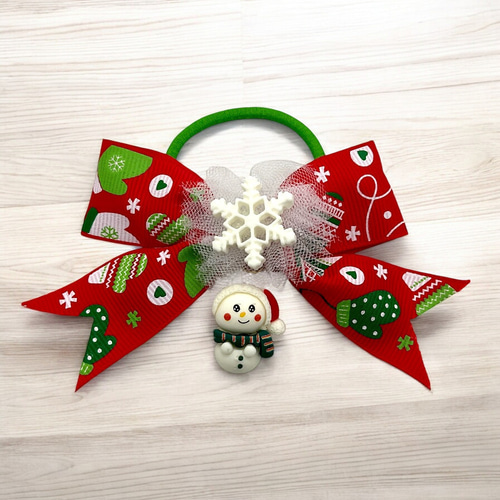 クリスマスヘアゴム4個セット(*^-^*)① クリスマスヘアゴム4個セット(*^-^*)①