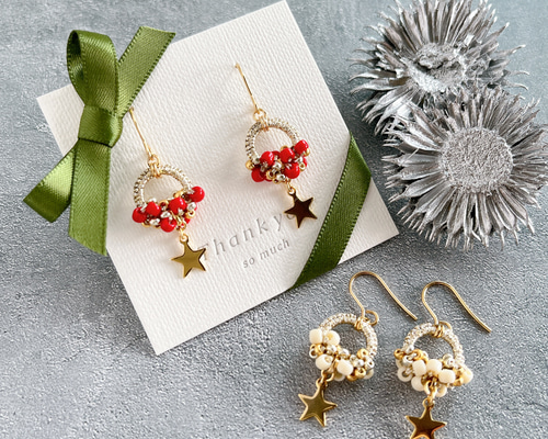 クリスマス＊イヤリング♡ d9074bbade0c559ab1bd97a8f77bad