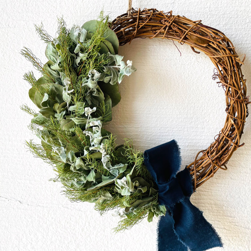 オージープランツのハーフリース♪ リース Dans les bois 通販