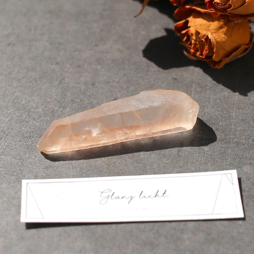 ピンクレムリアンシード クリスタル 水晶 鉱物 原石 希少