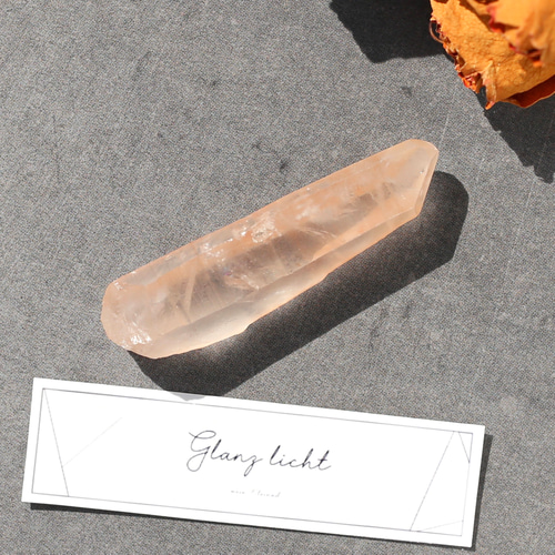 ピンクレムリアンシード クリスタル 水晶 鉱物 原石 希少