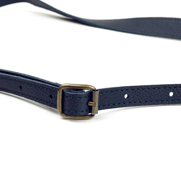 【姫路レザー】レザーサコッシュ 中サイズ ショルダーバッグ  本革  全3色 NC3420S 10枚目の画像