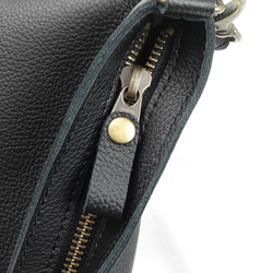 【姫路レザー】レザーサコッシュ 中サイズ ショルダーバッグ  本革  全3色 NC3420S 12枚目の画像