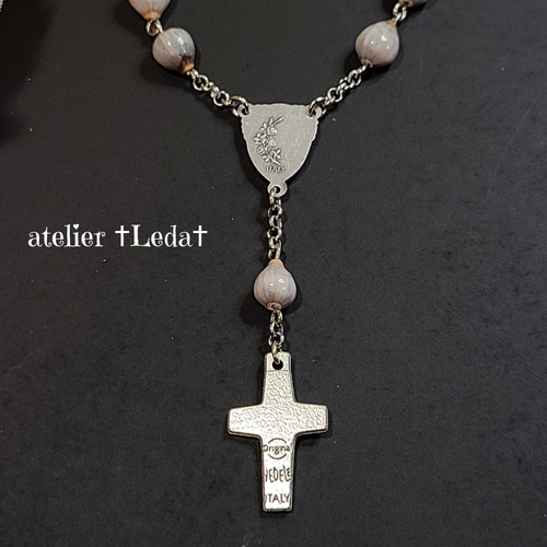 ☆ヨブの涙 ロザリオ☆Job's Tears Rosary マザー・テレサ ☆ヨブの涙 ロザリオ☆Job's Tears Rosary マザー・テレサの