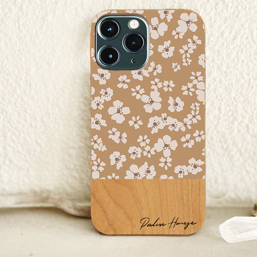 ケース付き 花柄装飾 木製 三味線本体 AirPods の アーモンド ゴッホ「花咲く ファン フィンセント / ケース 和楽器