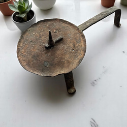 鉄製 燭台 手燭 アンティーク ヴィンテージ キャンドル・キャンドル