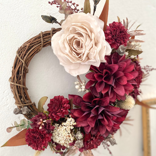 ユーカリのハーフリース ボタニカル グリーンユーカリのハーフリース | Honey Garden/ハニーガーデン