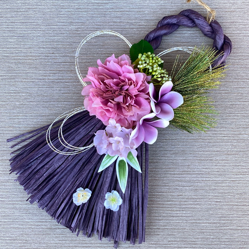 数量限定／サロン・お教室にオススメ【お正月】プルメリアとピオニーの