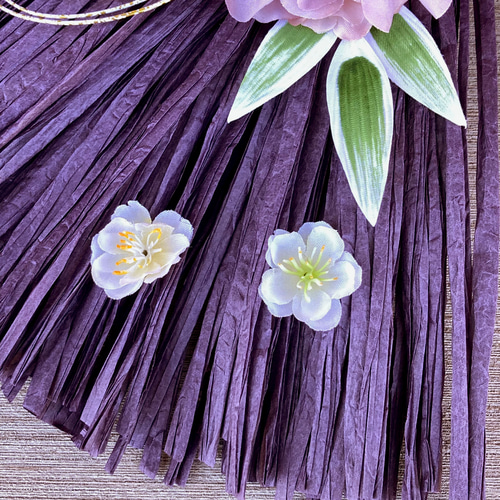 数量限定／サロン・お教室にオススメ【お正月】プルメリアとピオニーの