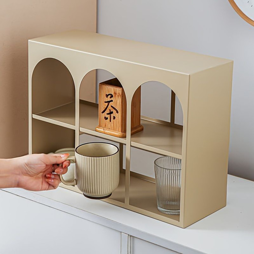 ニュアンスディスプレイ シェルフ 収納 アーチ キャビネット 香水