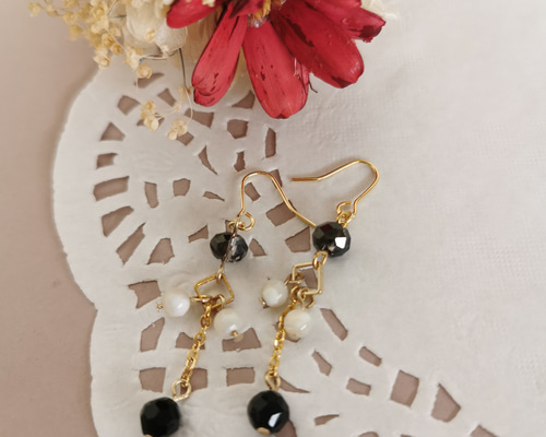 マザーオブパール ピアス イヤリング アクセサリー ピアス