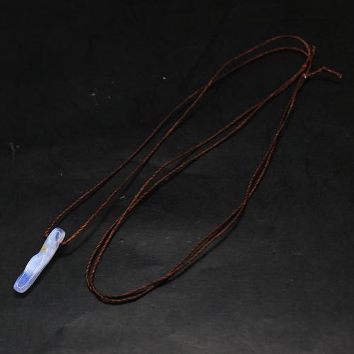 ブルーカルセドニー ビーズ トップ beads325 ブルーカルセドニー ビーズ トップ beads325 ネックレス