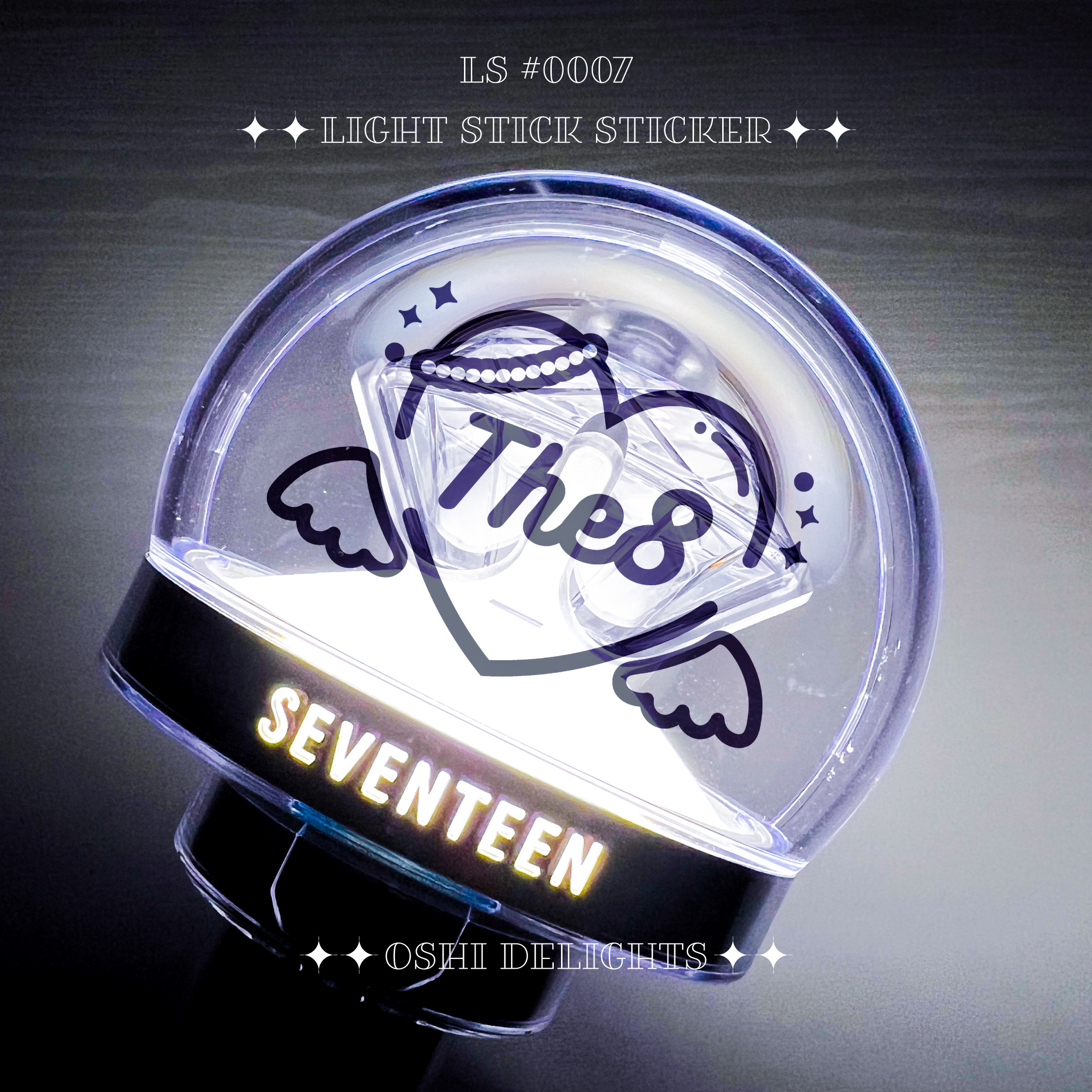 ディエイトTHE8 ペンライトカバーカラット棒SEVENTEEN 儚い