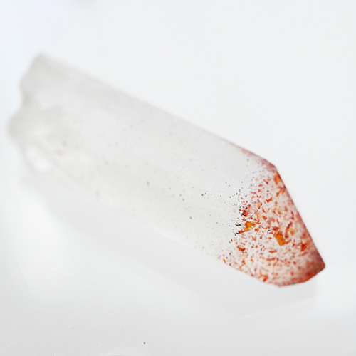 レピドクロサイト IN クォーツ 水晶 天然石 ポイント 1本 43.5mm 原石